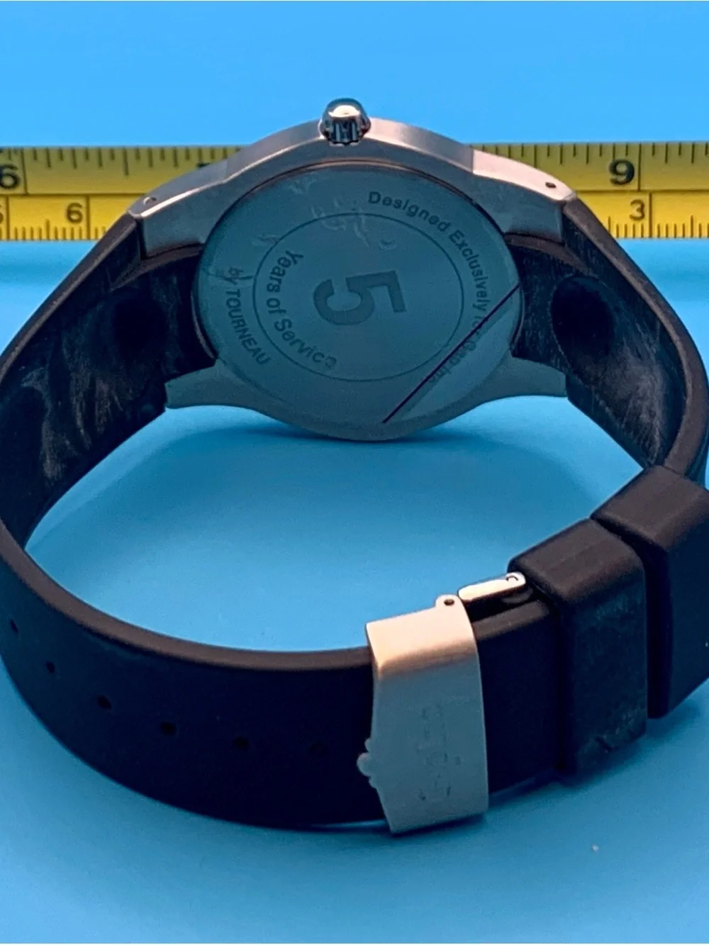 TOURNEAU Men’s Swiss Made Quartz Watch Designed For GAP Inc. Working New Battery